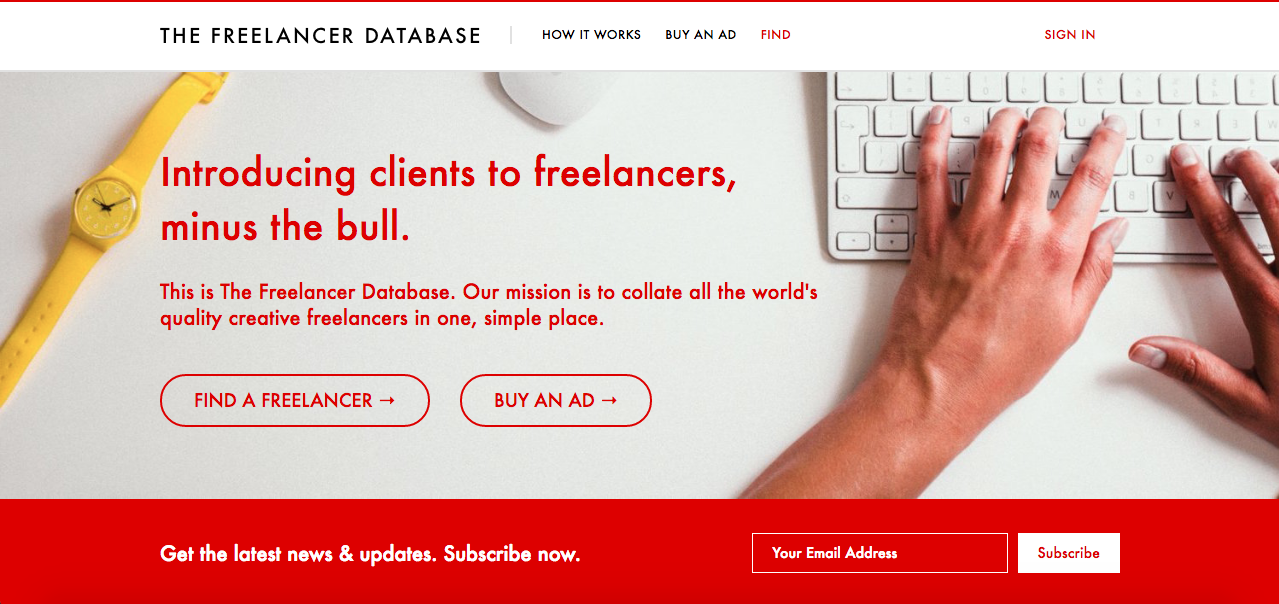The Freelancer Database gallery image