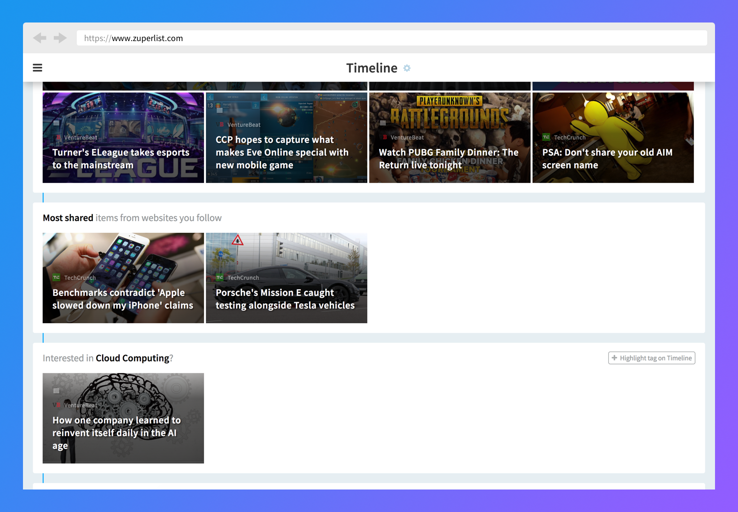 Zuperlist gallery image