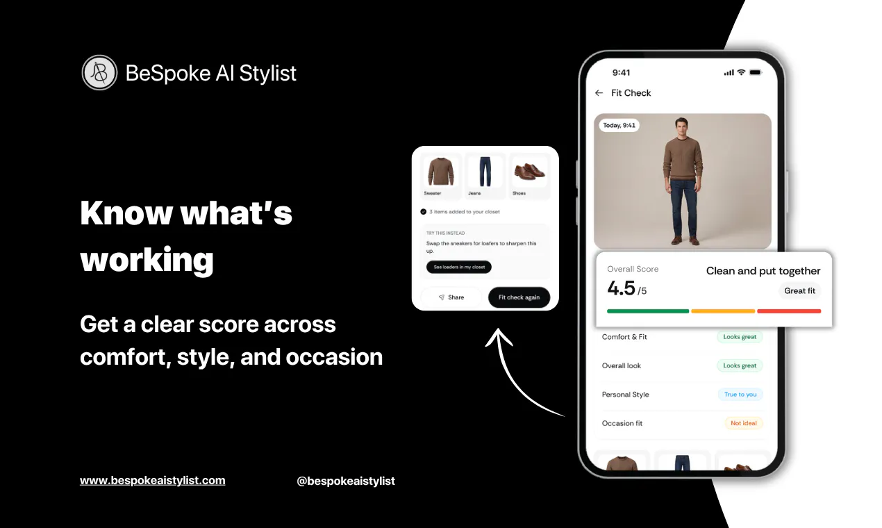 BeSpoke AI Stylist FitCheck gallery image