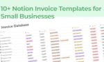 Invoice Templates for Notion.so image