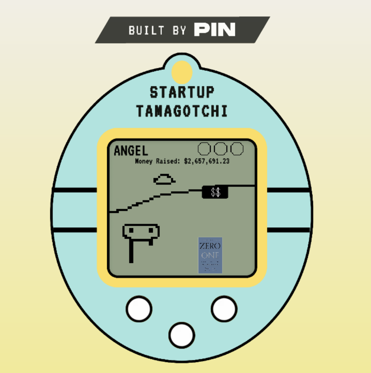 Startup tamagotchi by pin media 2