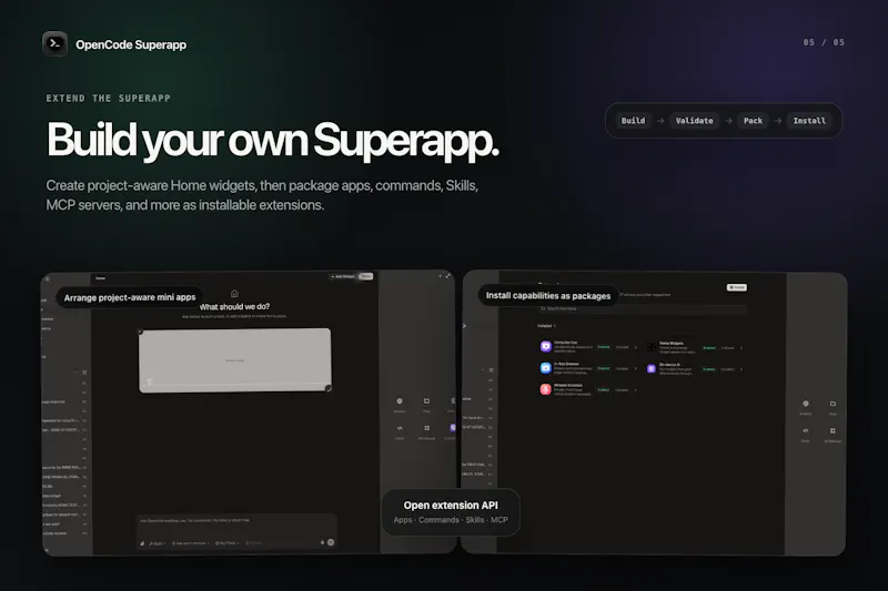 OpenCode Superapp screenshot 6
