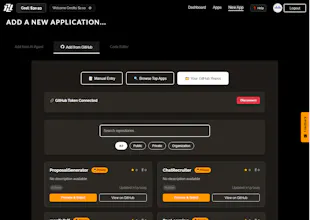 AI-Powered App deployment in one click gallery image