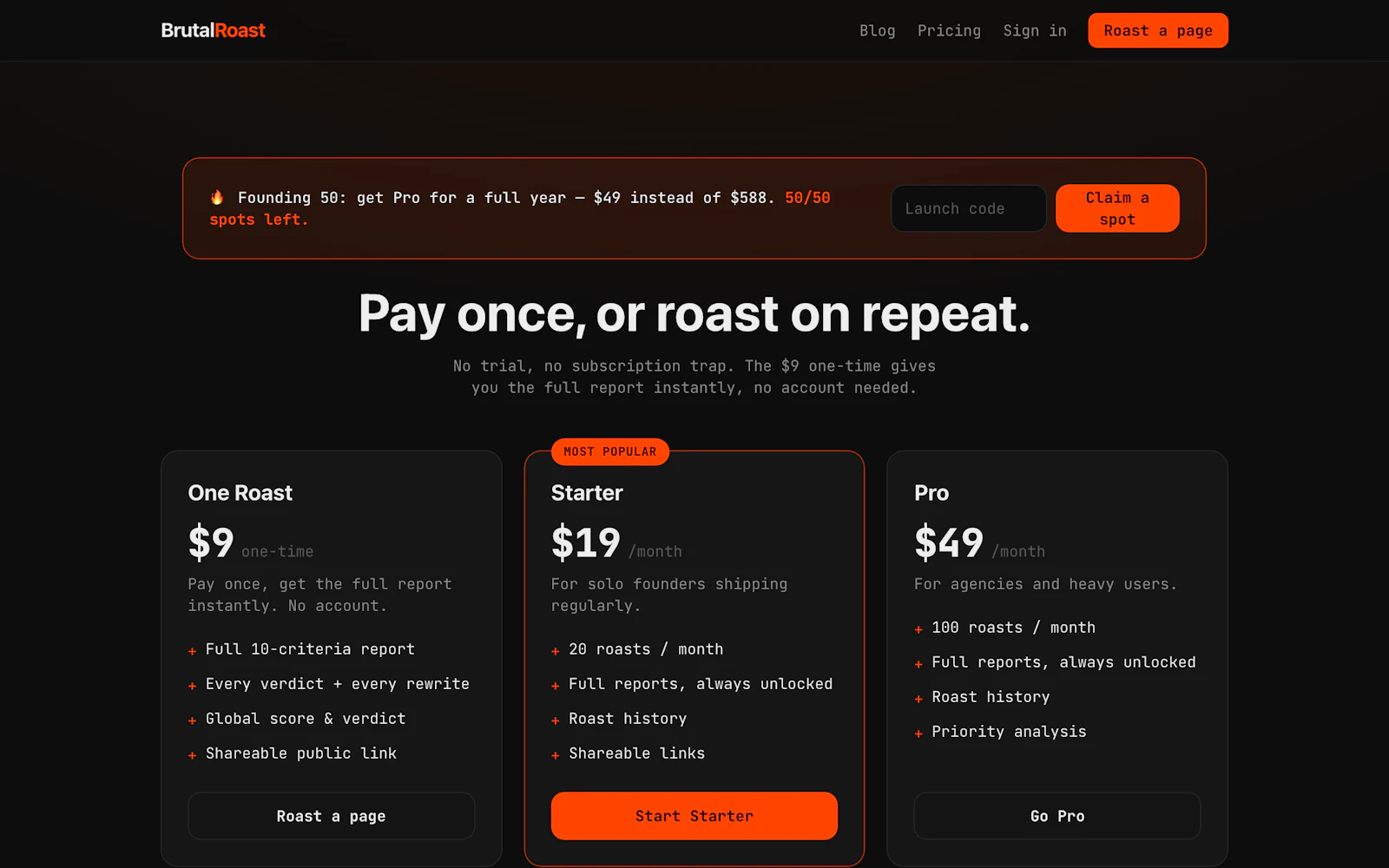 BrutalRoast screenshot 6