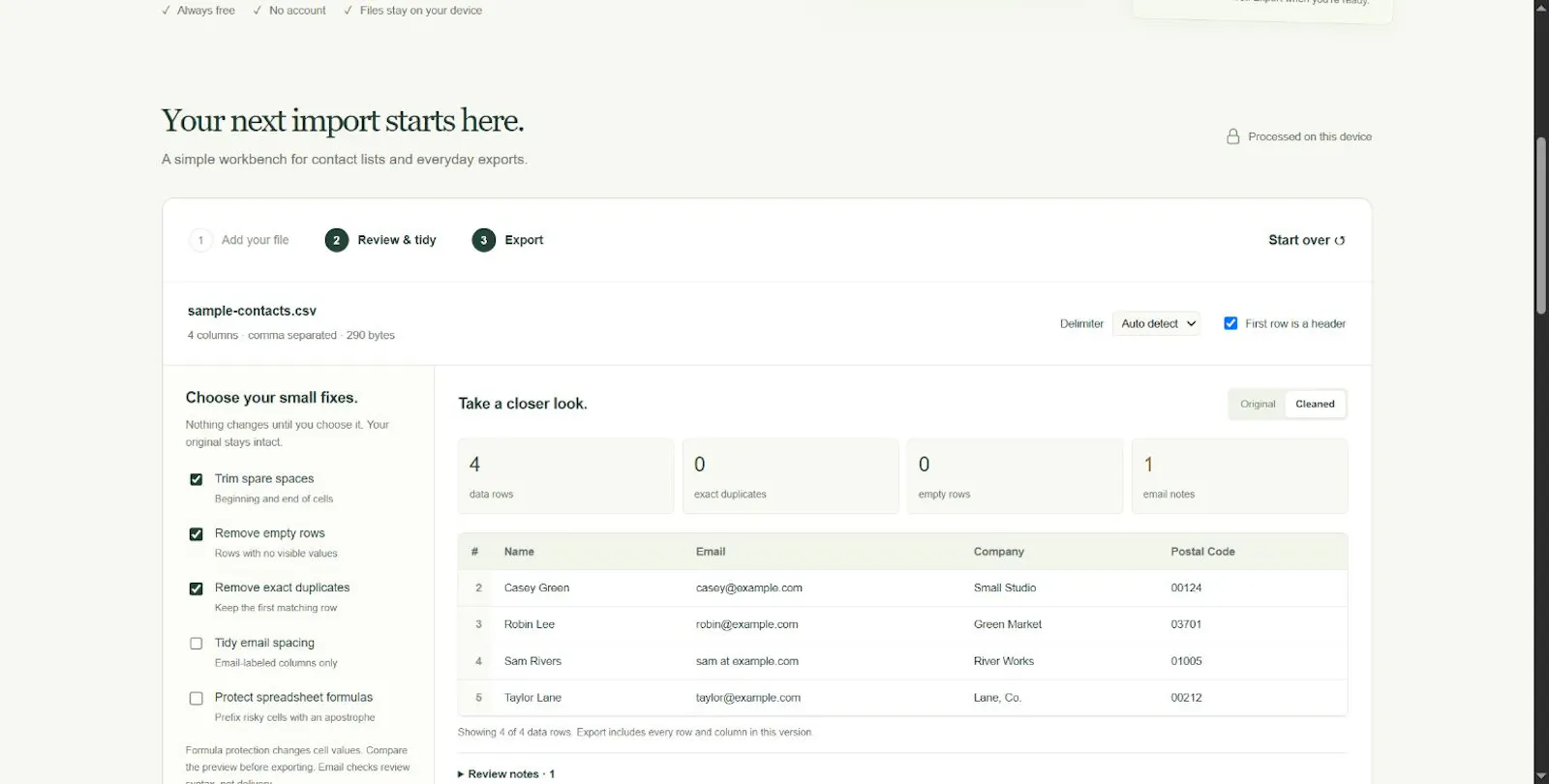 Rowstead screenshot 3