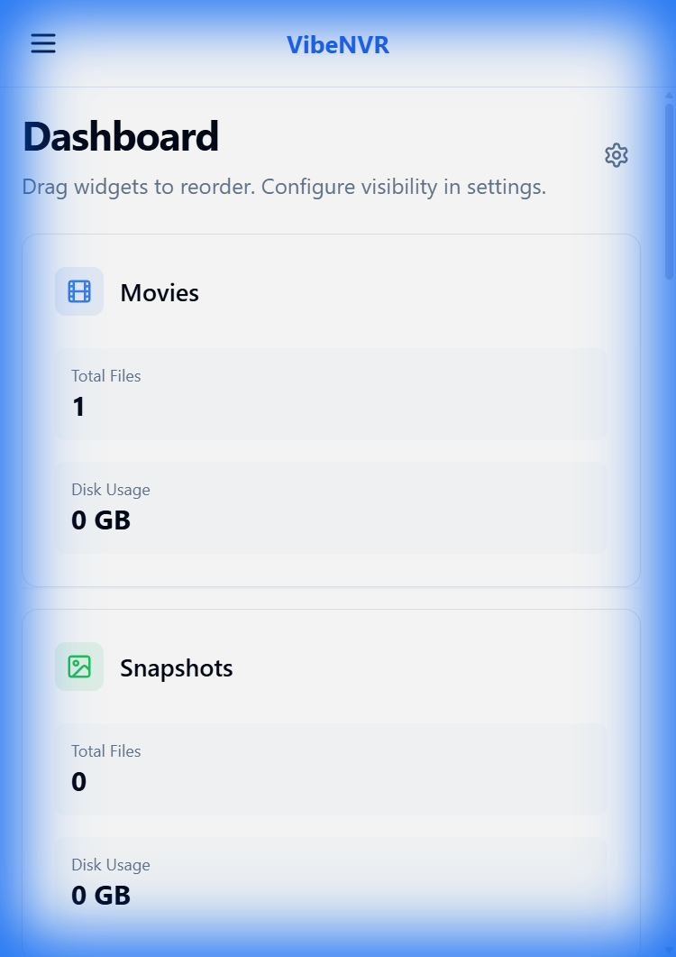 VibeNVR gallery image