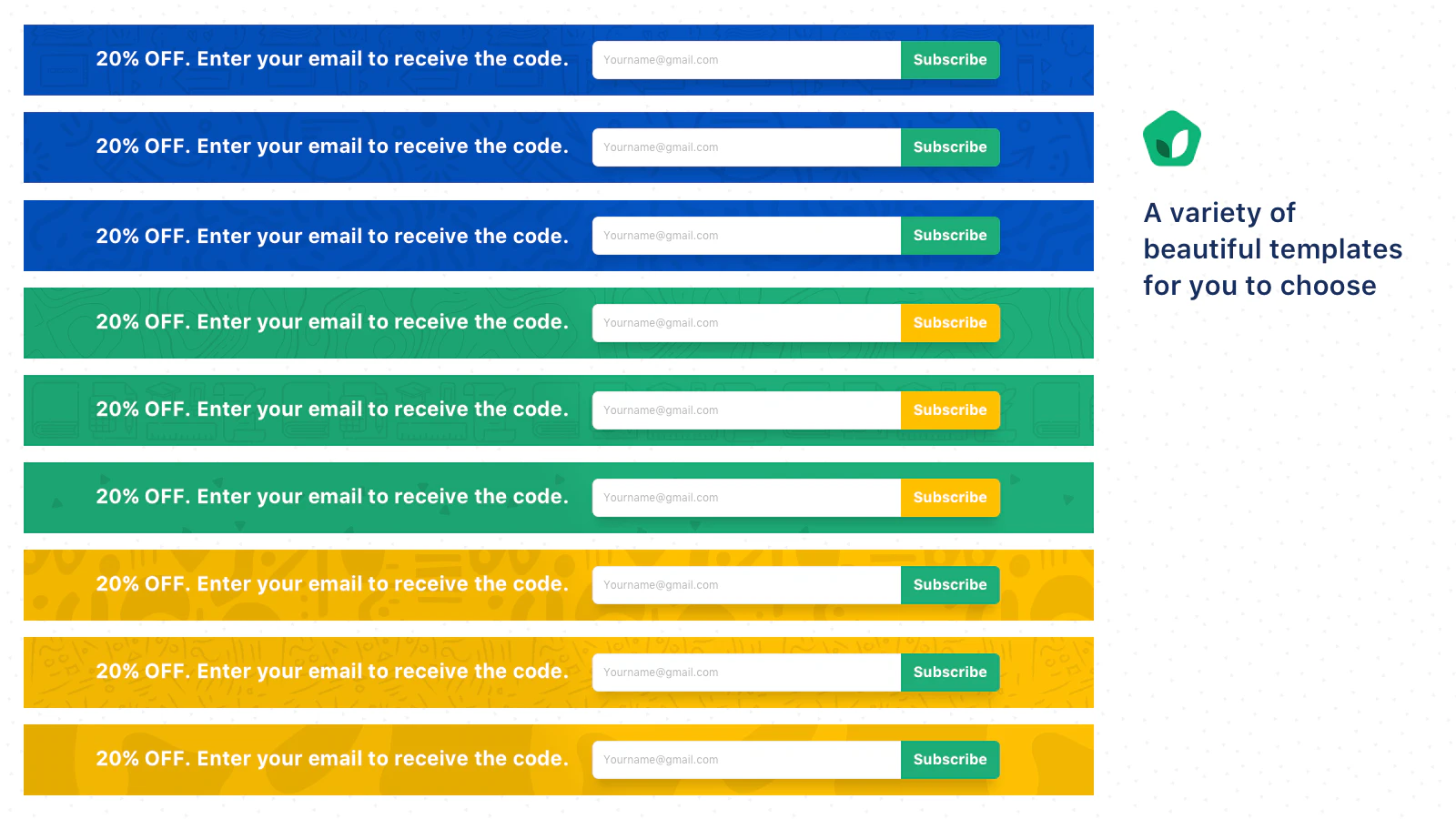 SiteKit - Promotion Bar & Popup Image