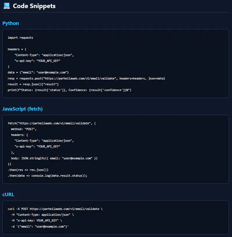 ParheliaWeb screenshot 2