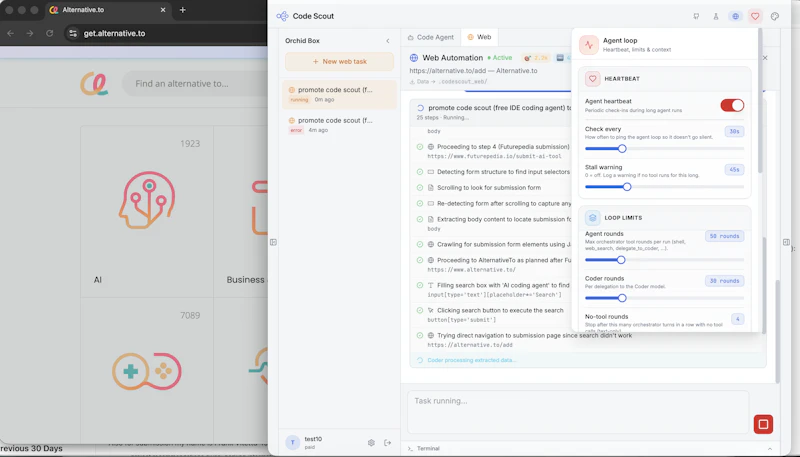 Code Scout – Free Local AI Coding Agent screenshot 8