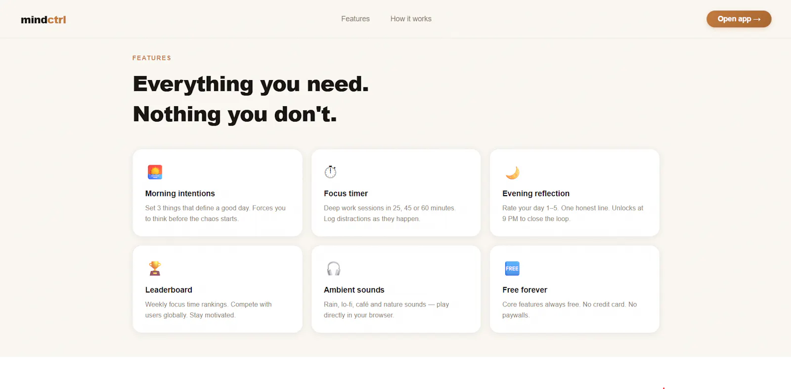 MindCtrl screenshot 2