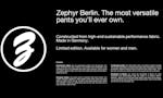 Zephyr Berlin: Perfect Travel Pants image