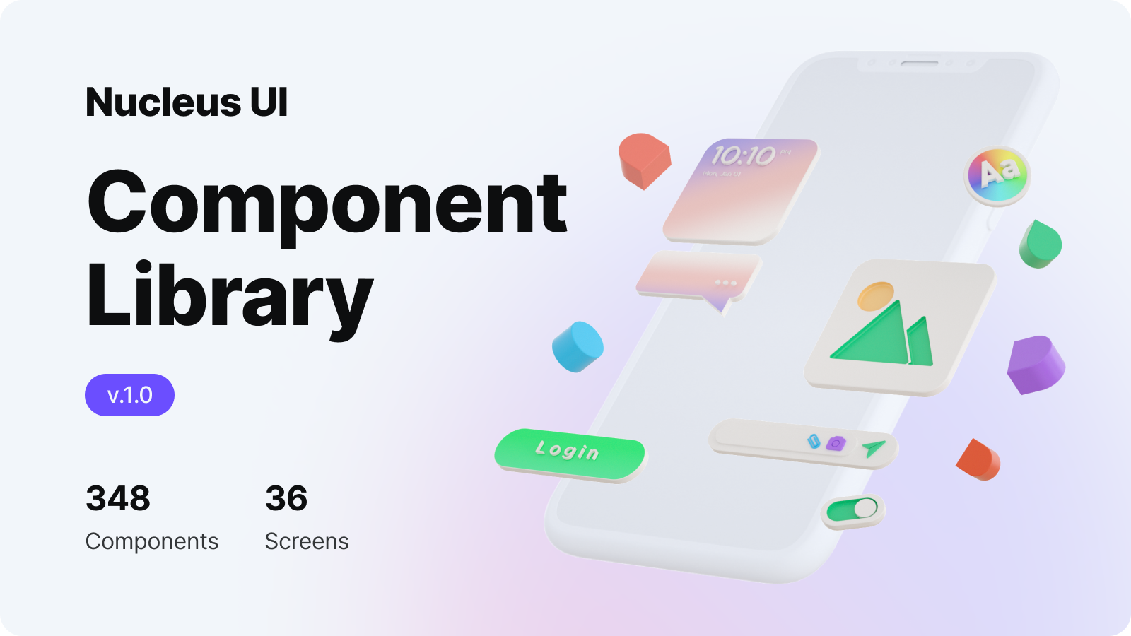 Download Nucleus Ui Free Ui Component Library To Create Mockups In Figma Quickly Product Hunt