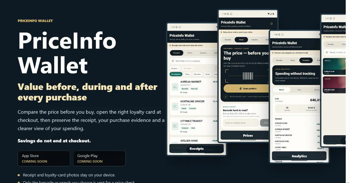 PriceInfo Wallet gallery image