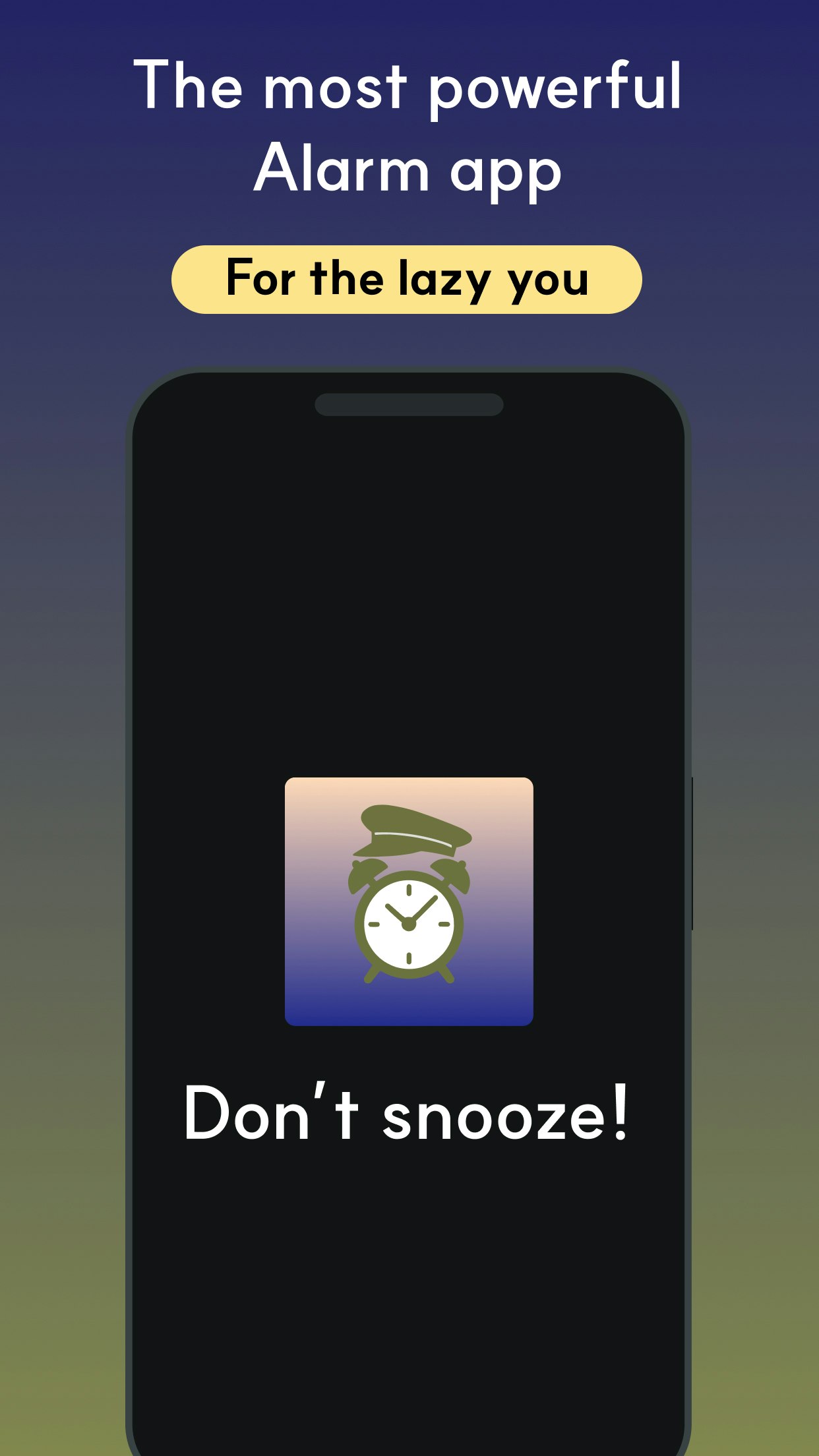 Don't snooze! screenshot 1