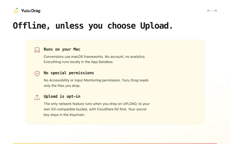Yuzu Drag screenshot 7