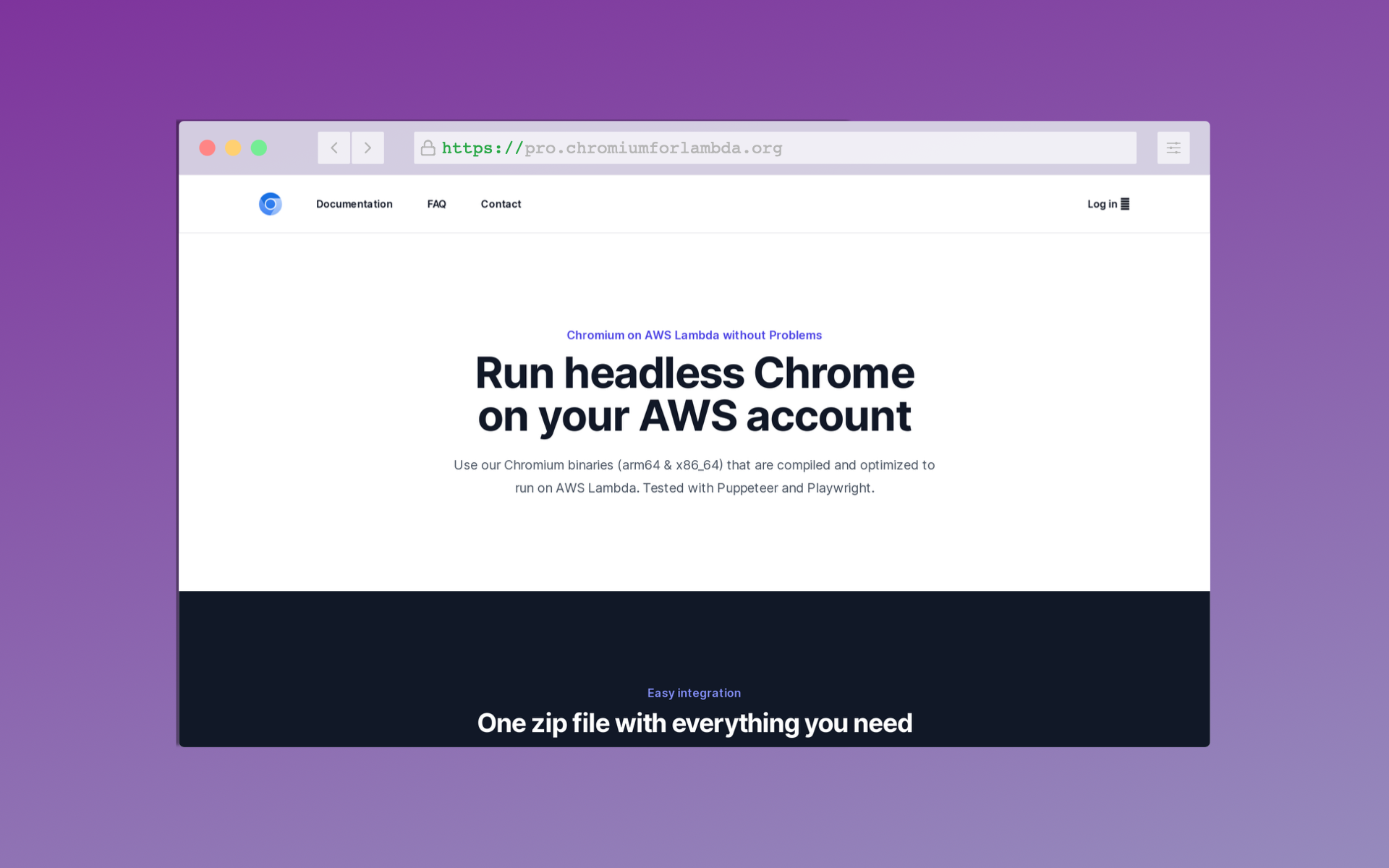 Chrome para Lambda media 1