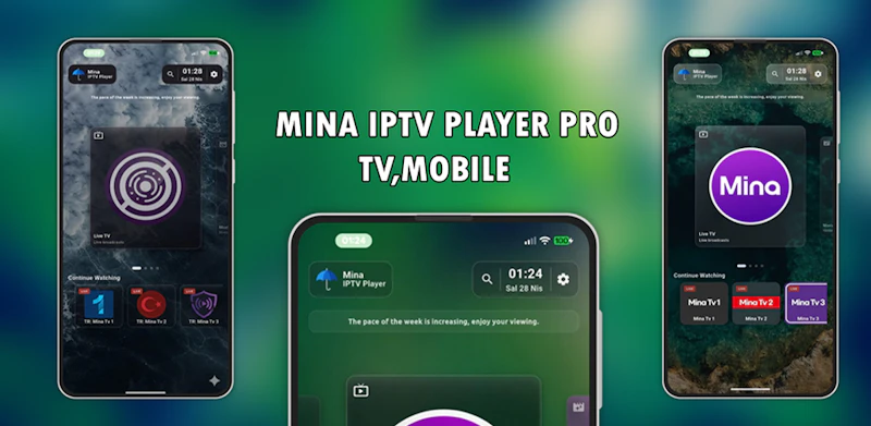 Mina IPTV Player screenshot 1