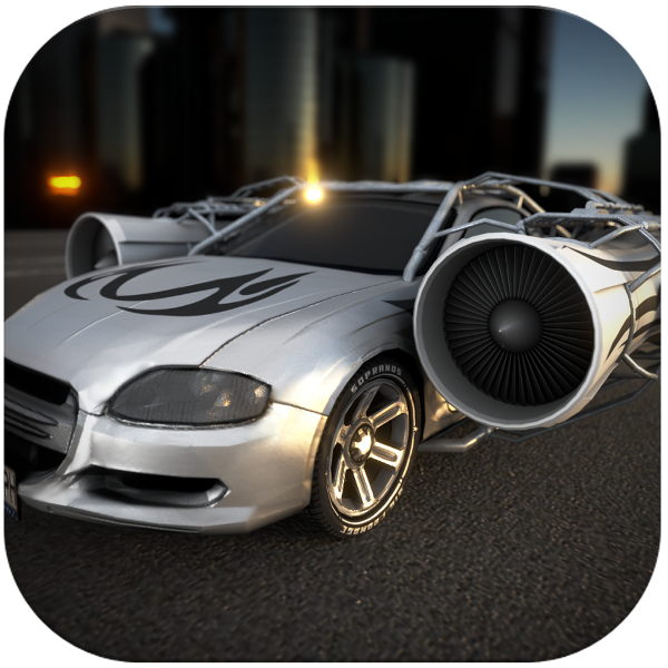 Jet Car - Extreme Jumping