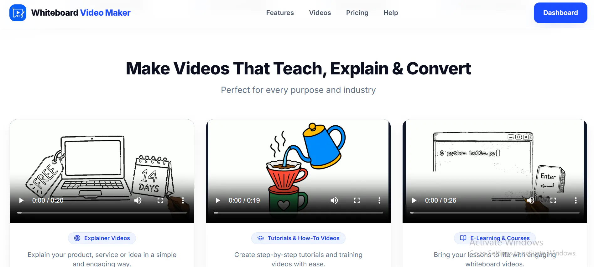 Whiteboard Video Maker 截图 3