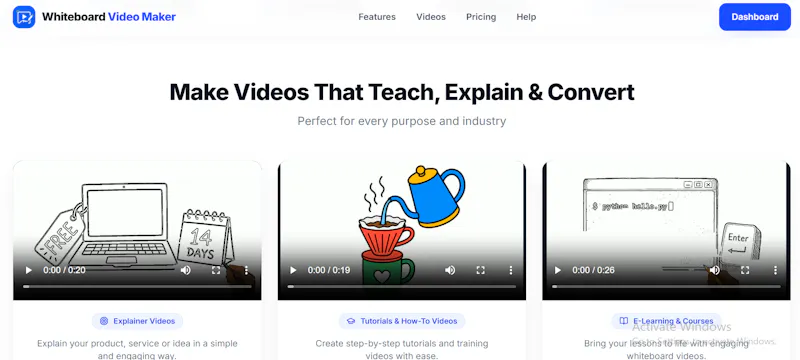 Whiteboard Video Maker screenshot 4