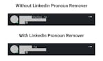 Linkedin Pronoun Remover image