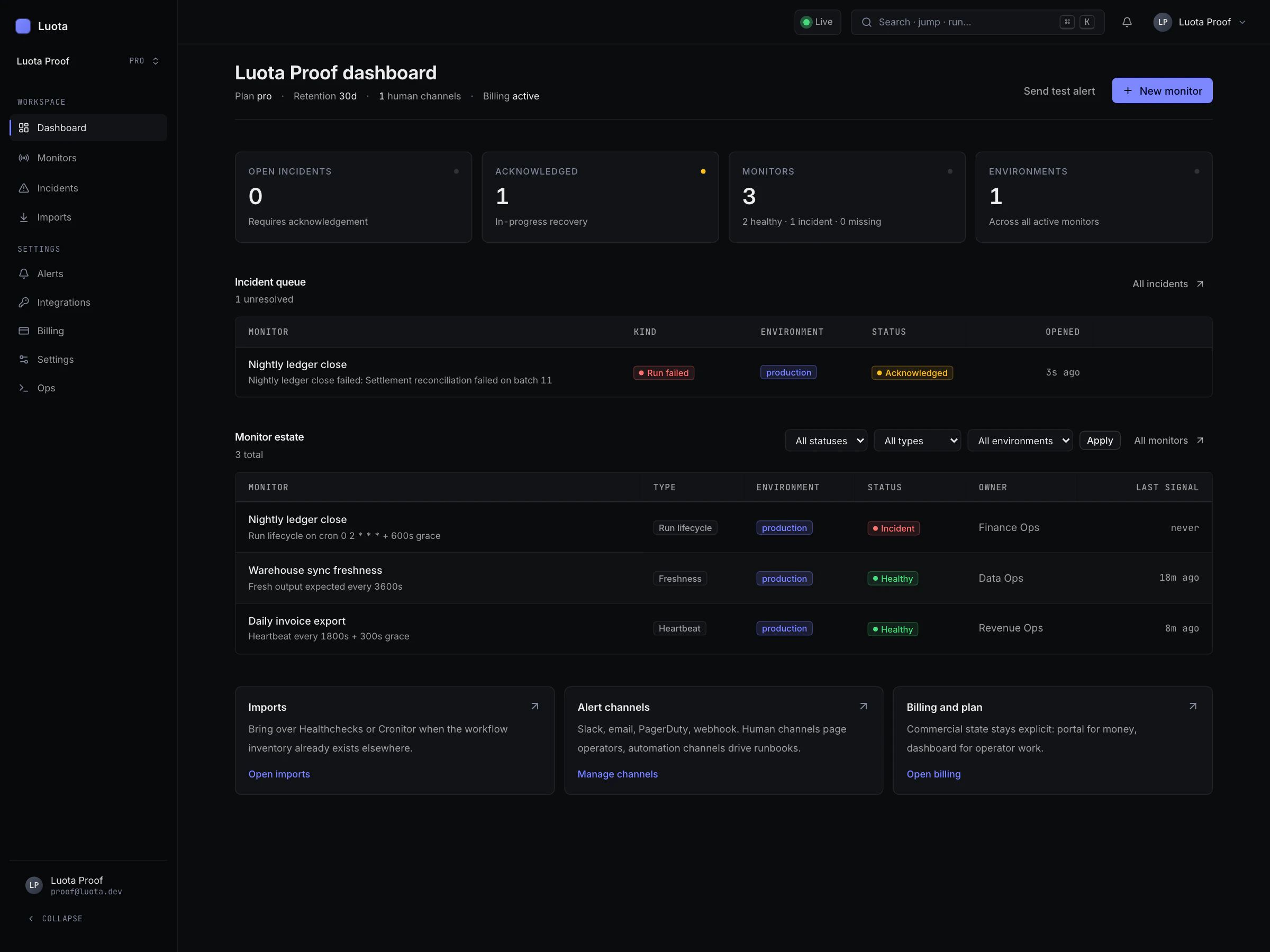 Luota screenshot 1