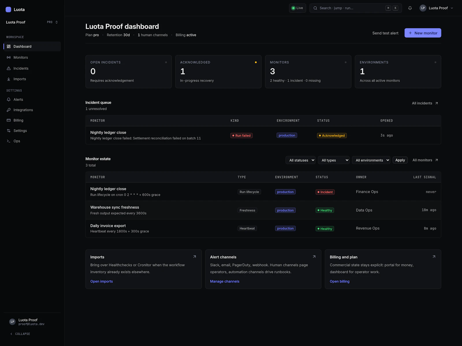 Luota screenshot 1