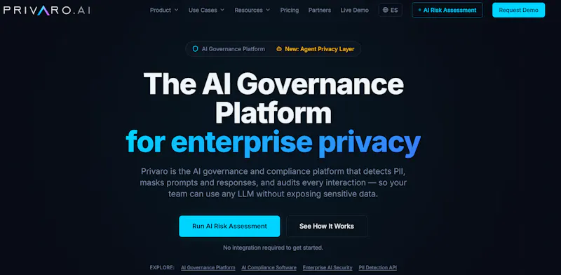 Privaro screenshot 1