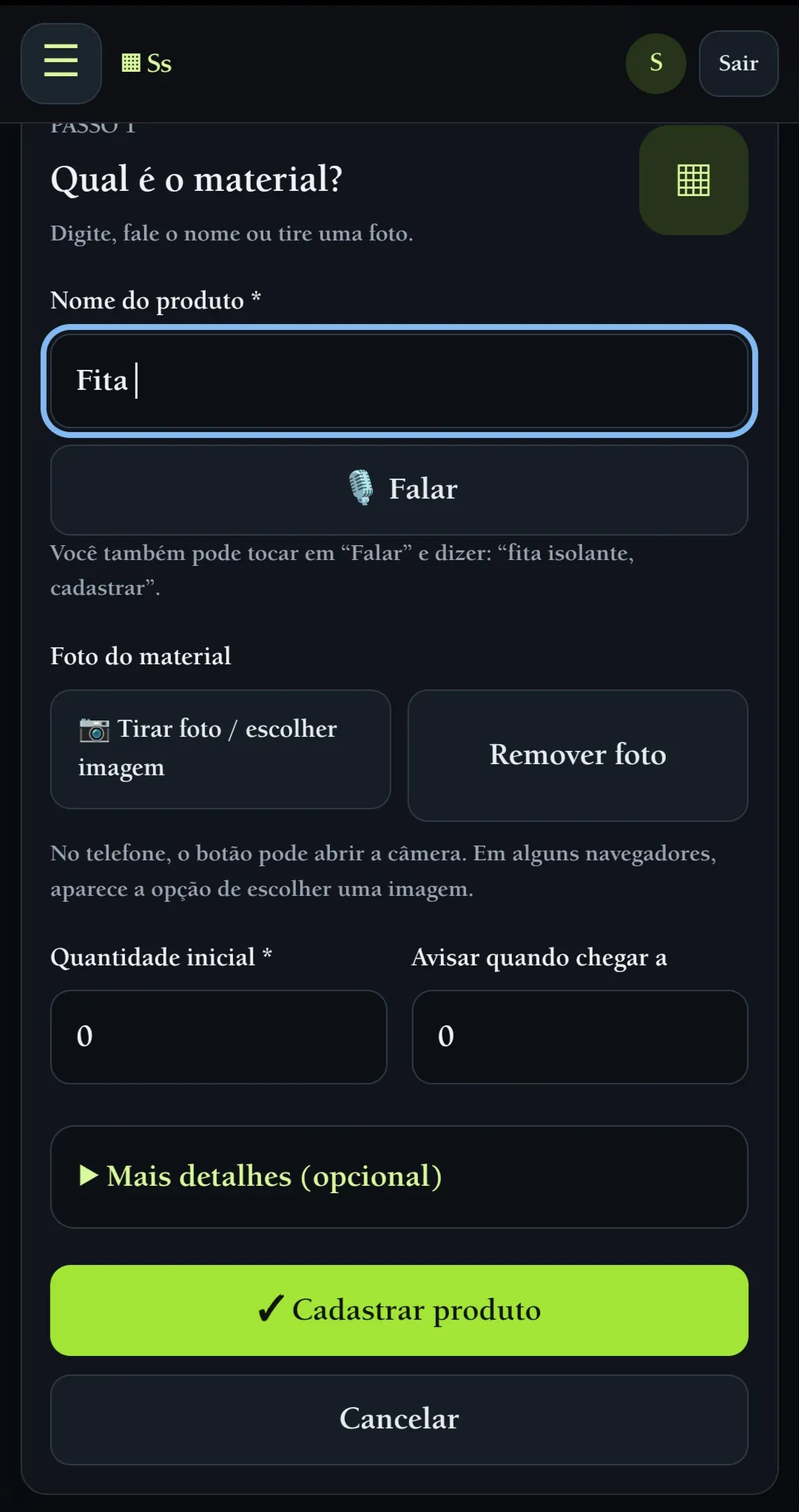 Sistema de gestão  gallery image