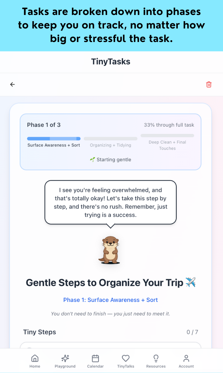 TinyTasks - Screenshot 3 showing product features and functionality