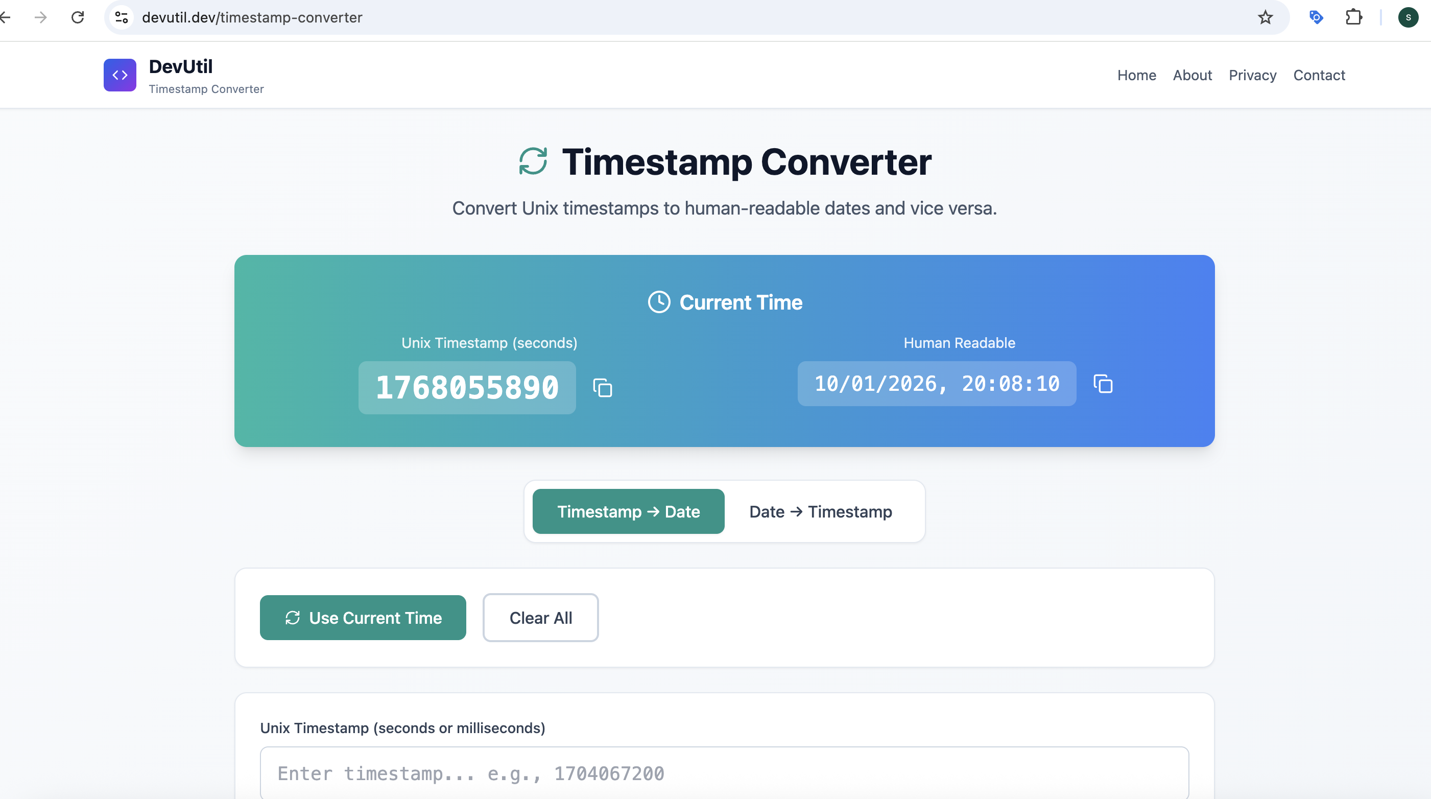 Developer Utilities gallery image
