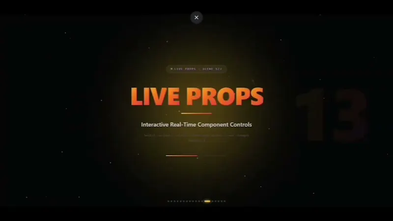 NexoreUI screenshot 1 (video preview)