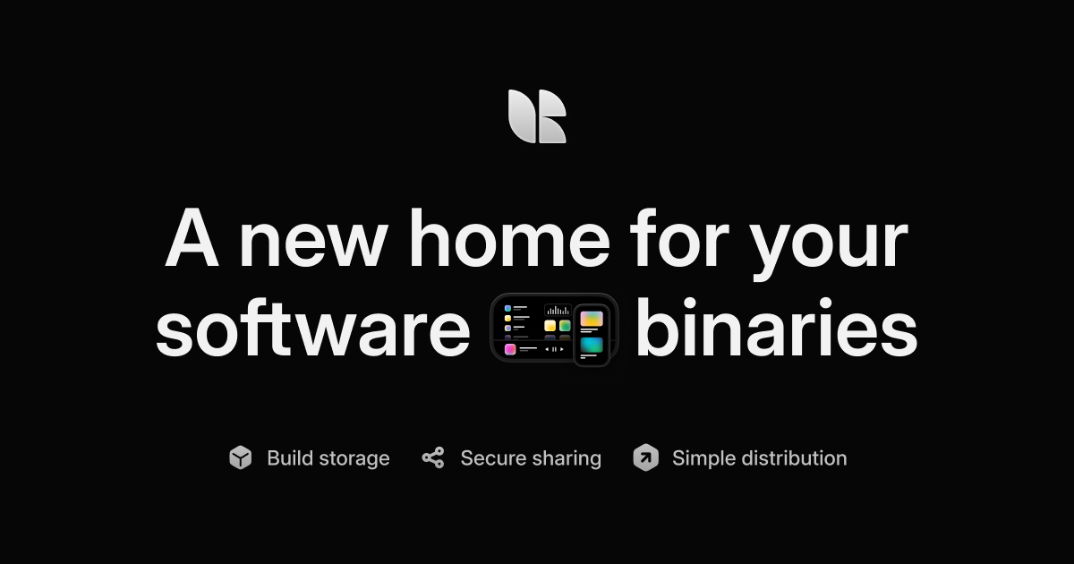 BuildStash - 소프트웨어 바이너리를위한 새로운 집 미디어 1