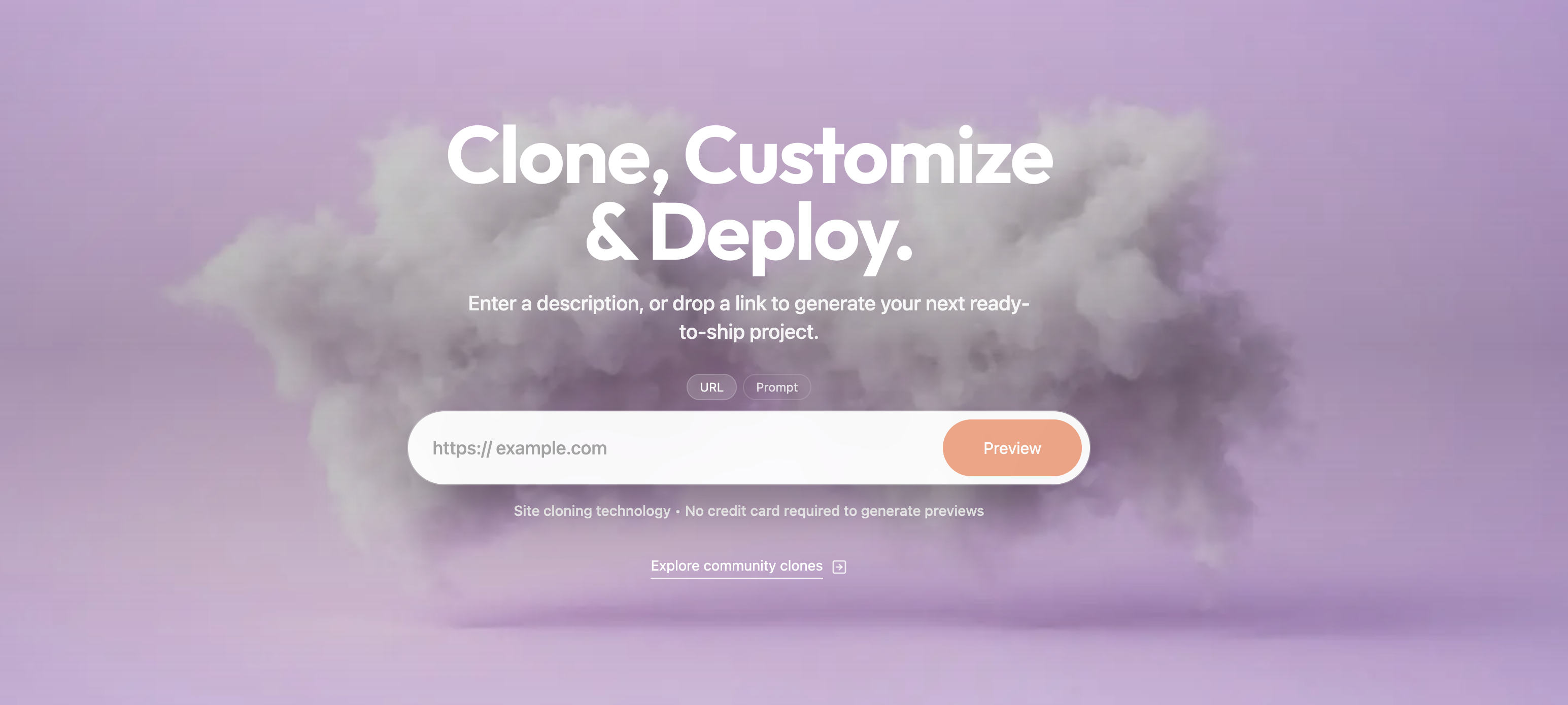 Kloner - Main product screenshot demonstrating key features and user interface