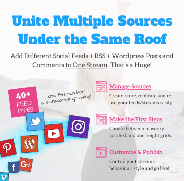 Flow-Flow: WordPress Social Stream Plugin gallery image