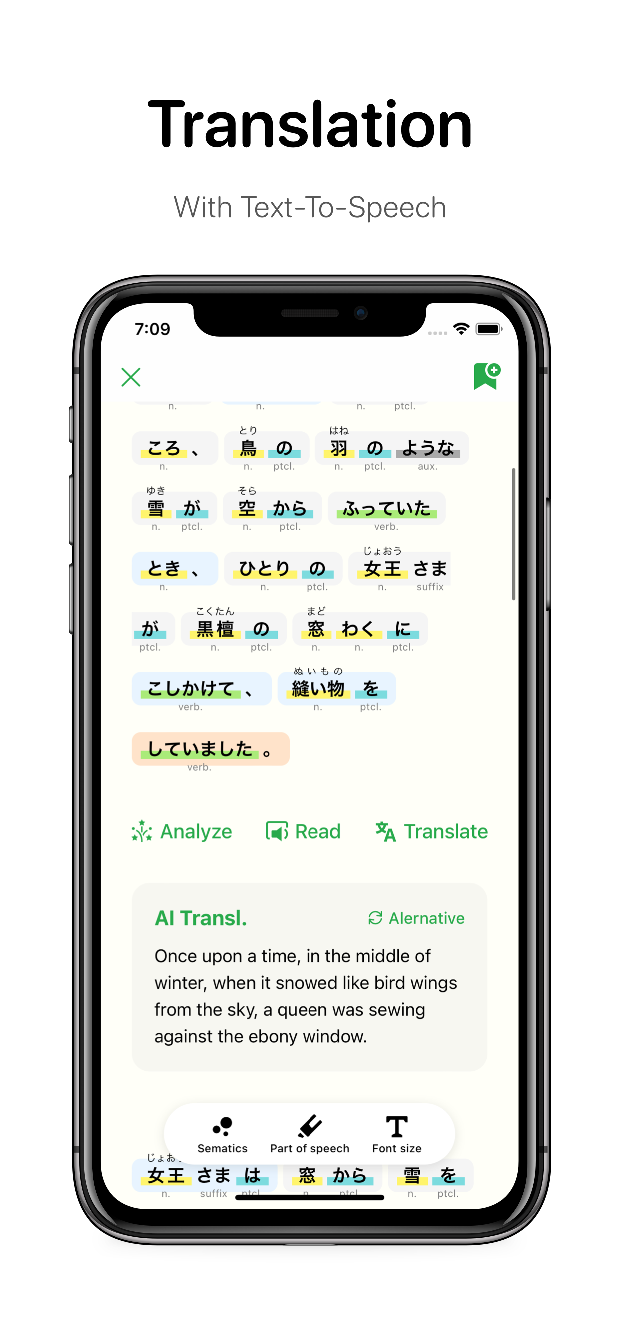 Oyoti - Analizzatore e grammatica giapponese basato sull'apprendimento automatico media 6
