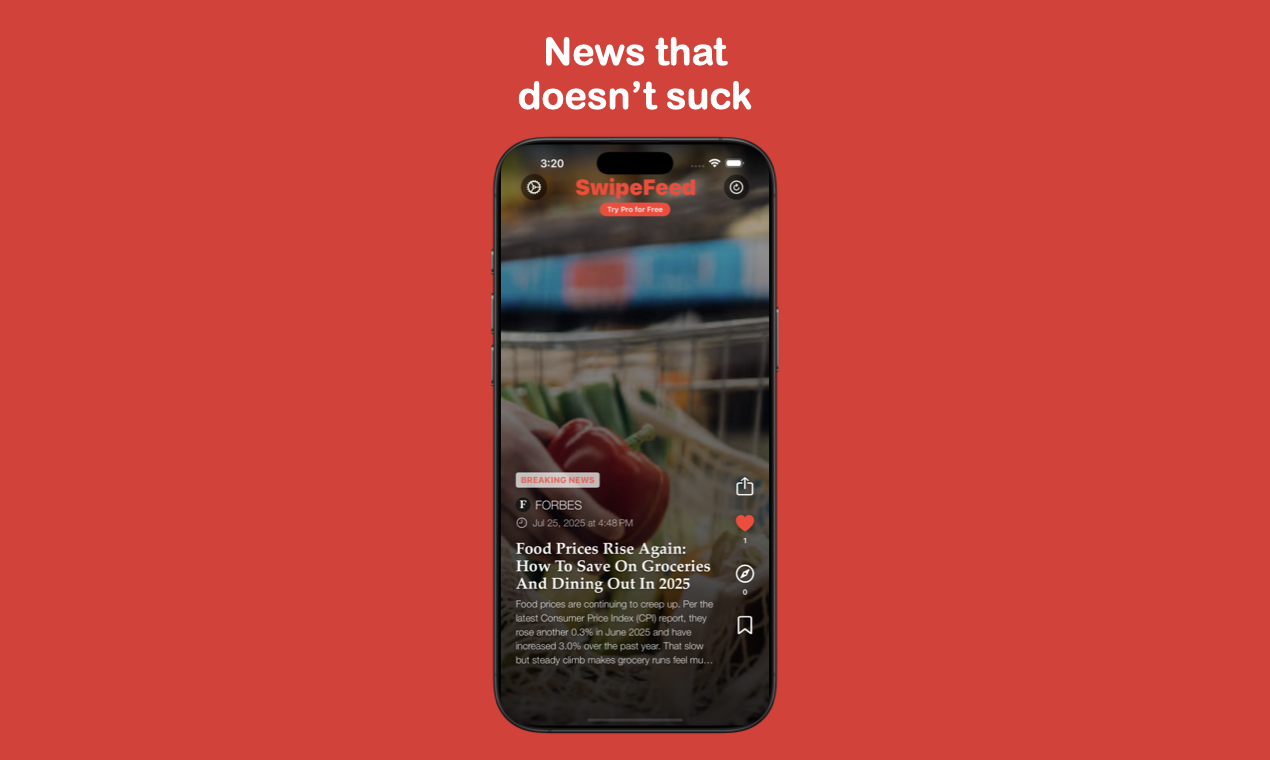 SwipeFeed - tiktok for News media 6