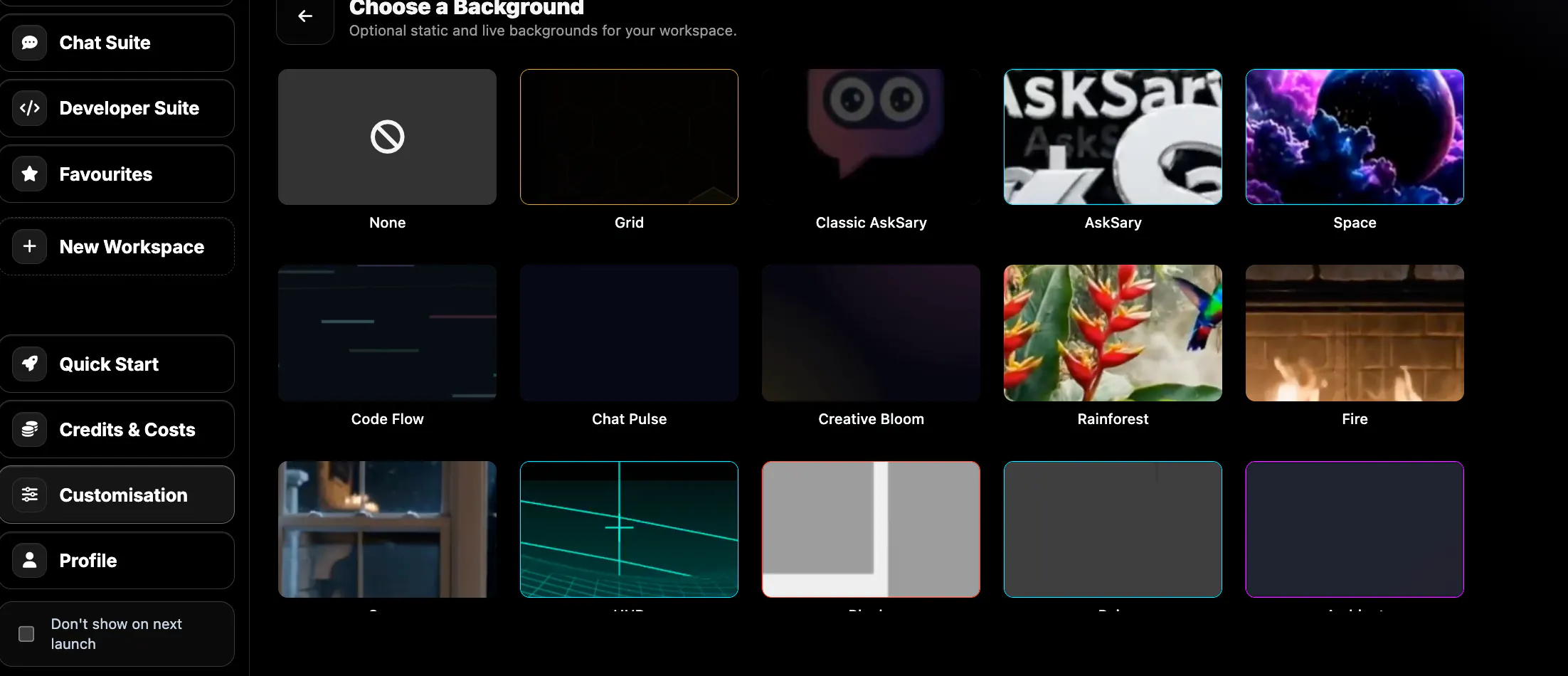 AskSary - BYOK-supported AI Studio gallery image