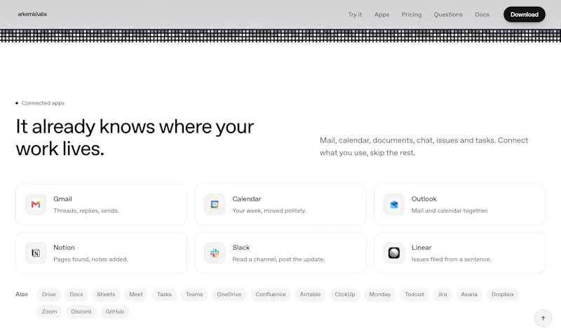 Arkemis screenshot 1
