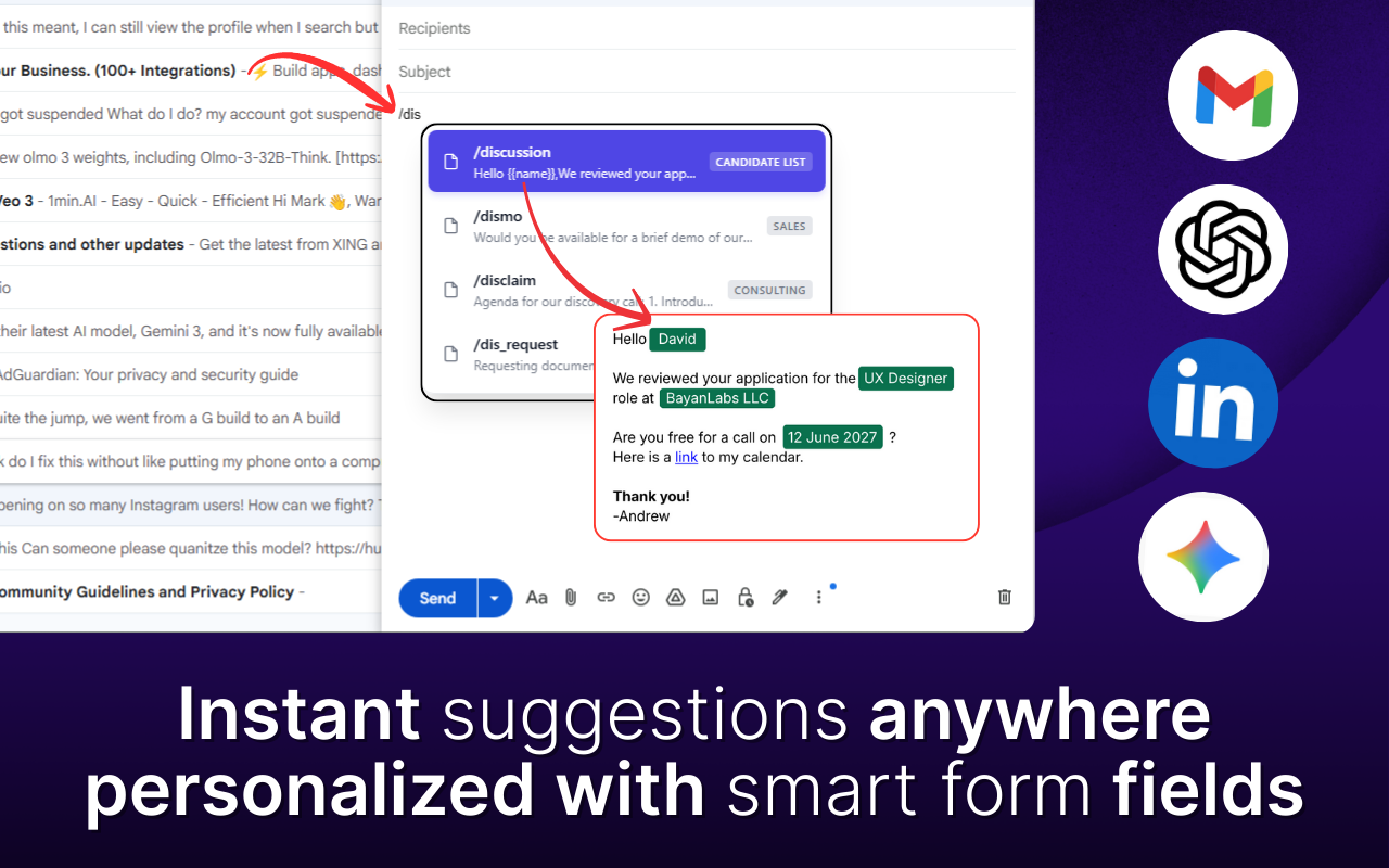 CopyGOAT: Text Templates and Snippets gallery image