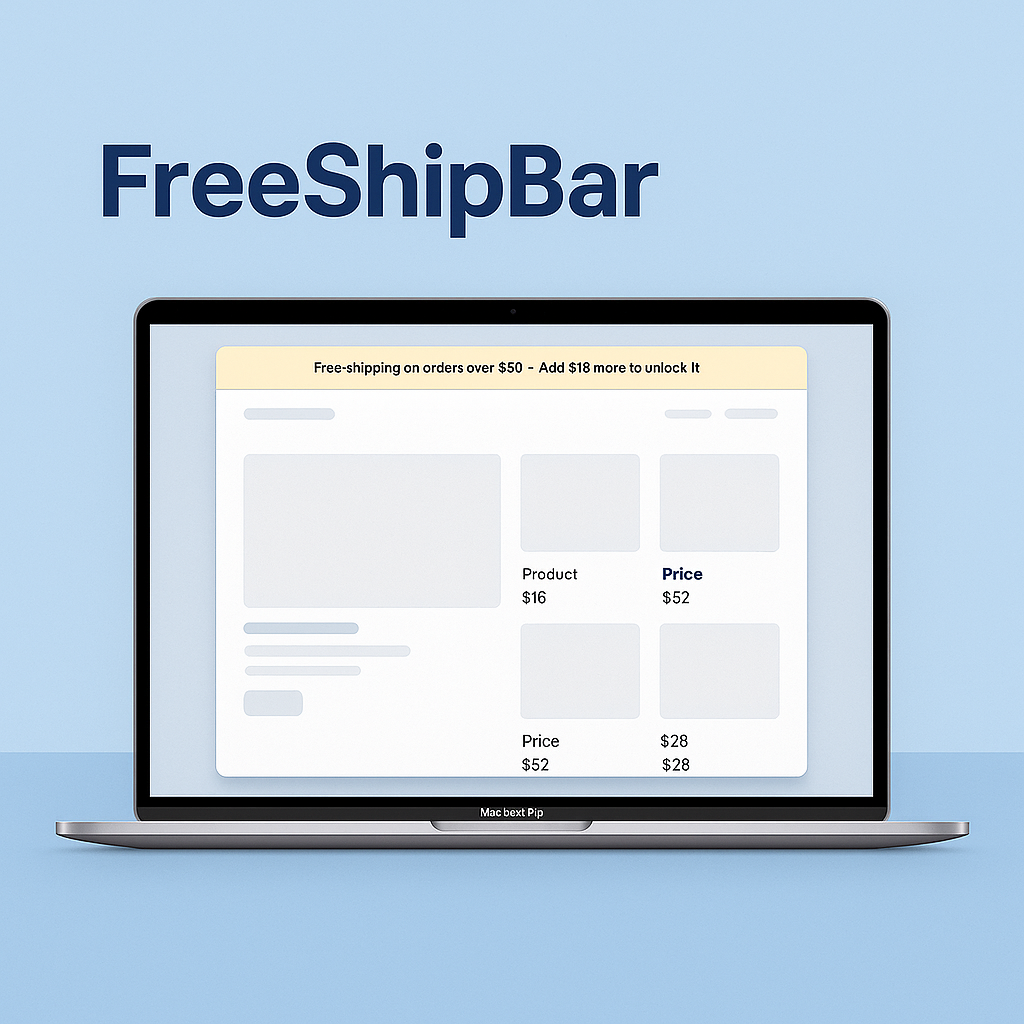 FreeShipBar - Main screenshot showing features and interface