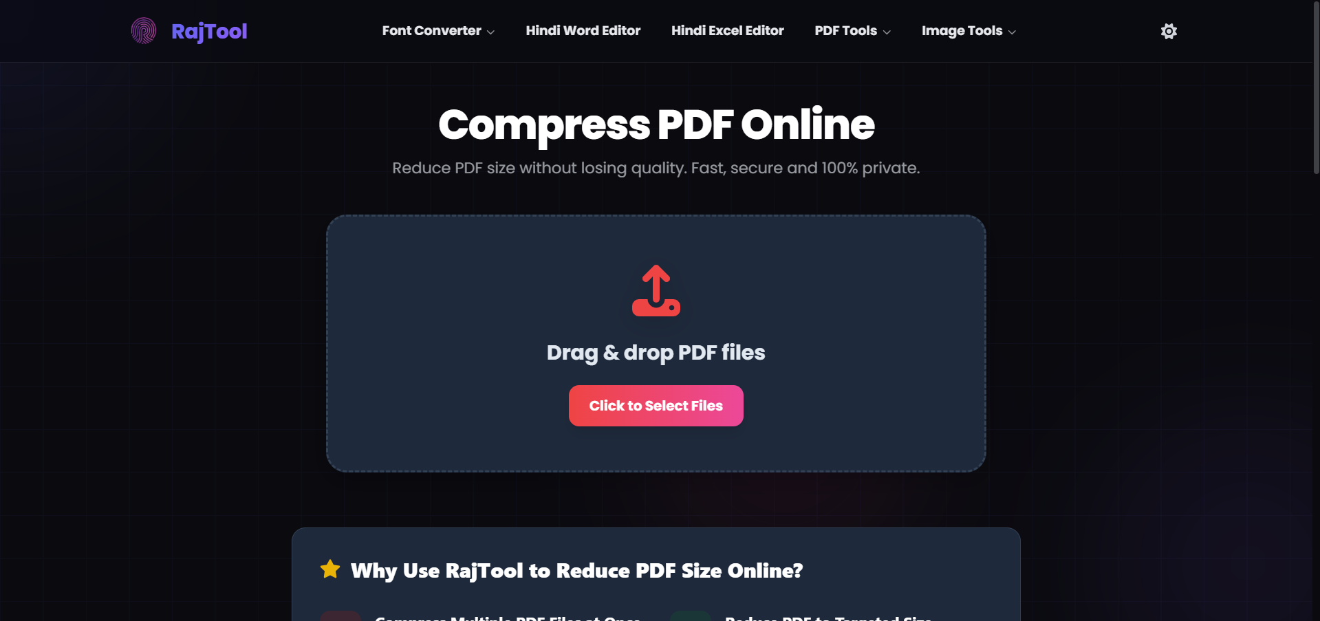 Compress PDF Online gallery image
