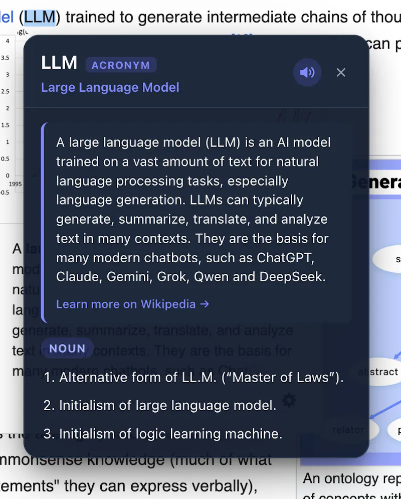Simple English Dictionary screenshot 1