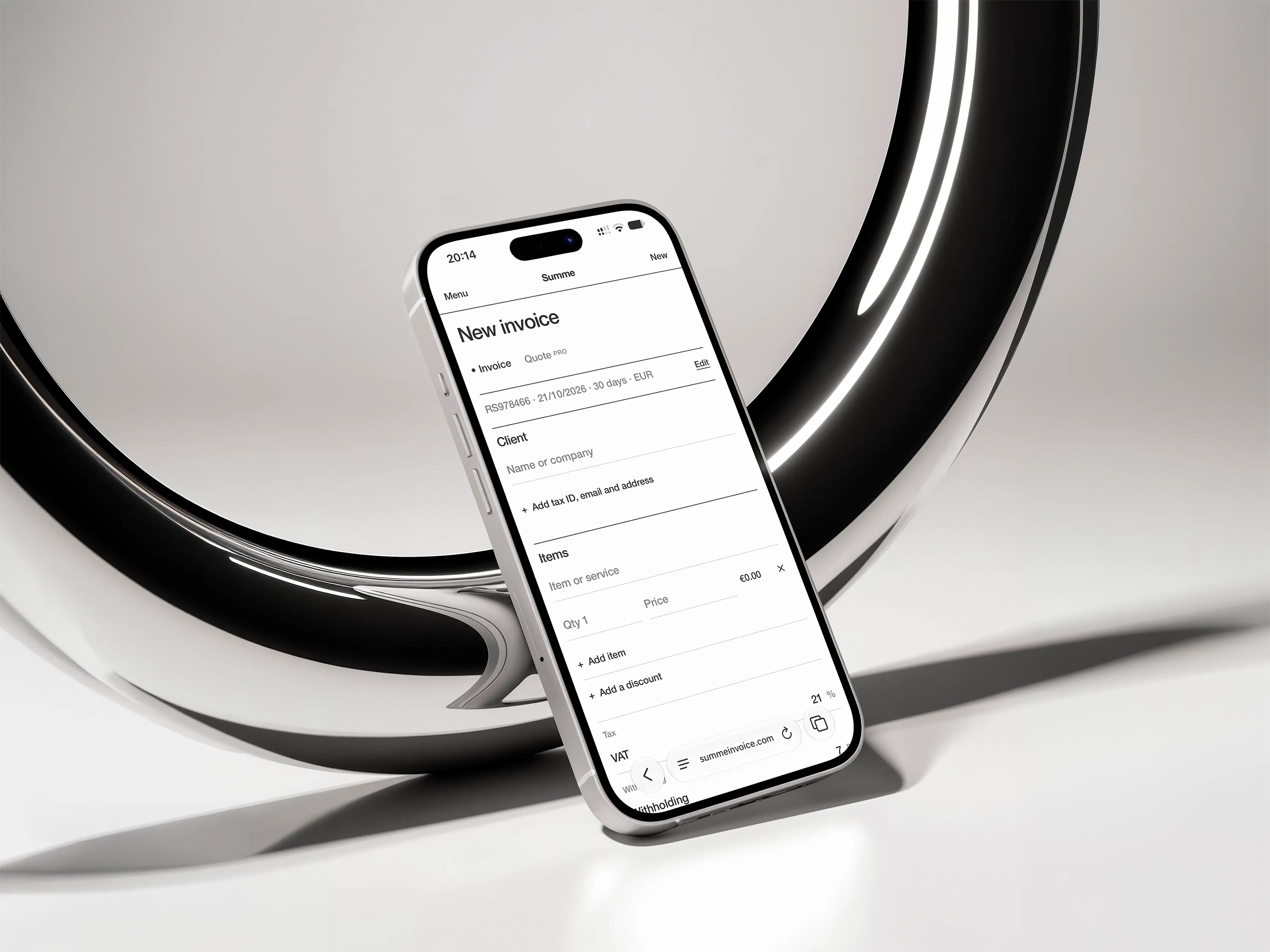 Summe Invoice gallery image