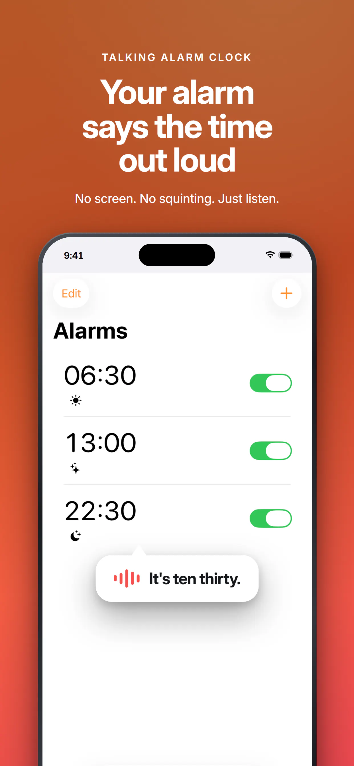 Talking Alarm Clock: Say Time gallery image