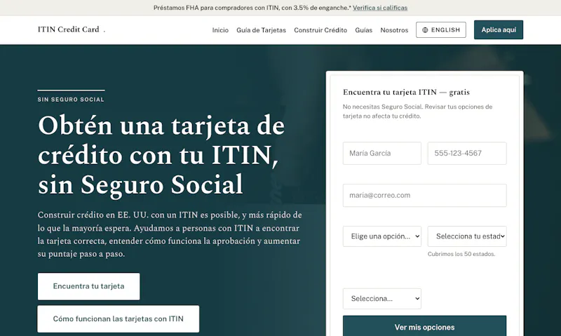 ITIN Credit Card screenshot 2