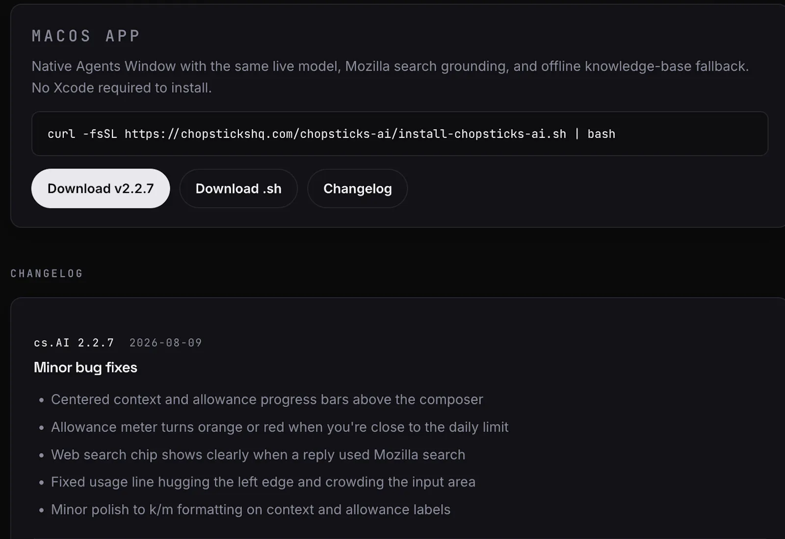 cs.AI (ChopsticksAI) screenshot 3