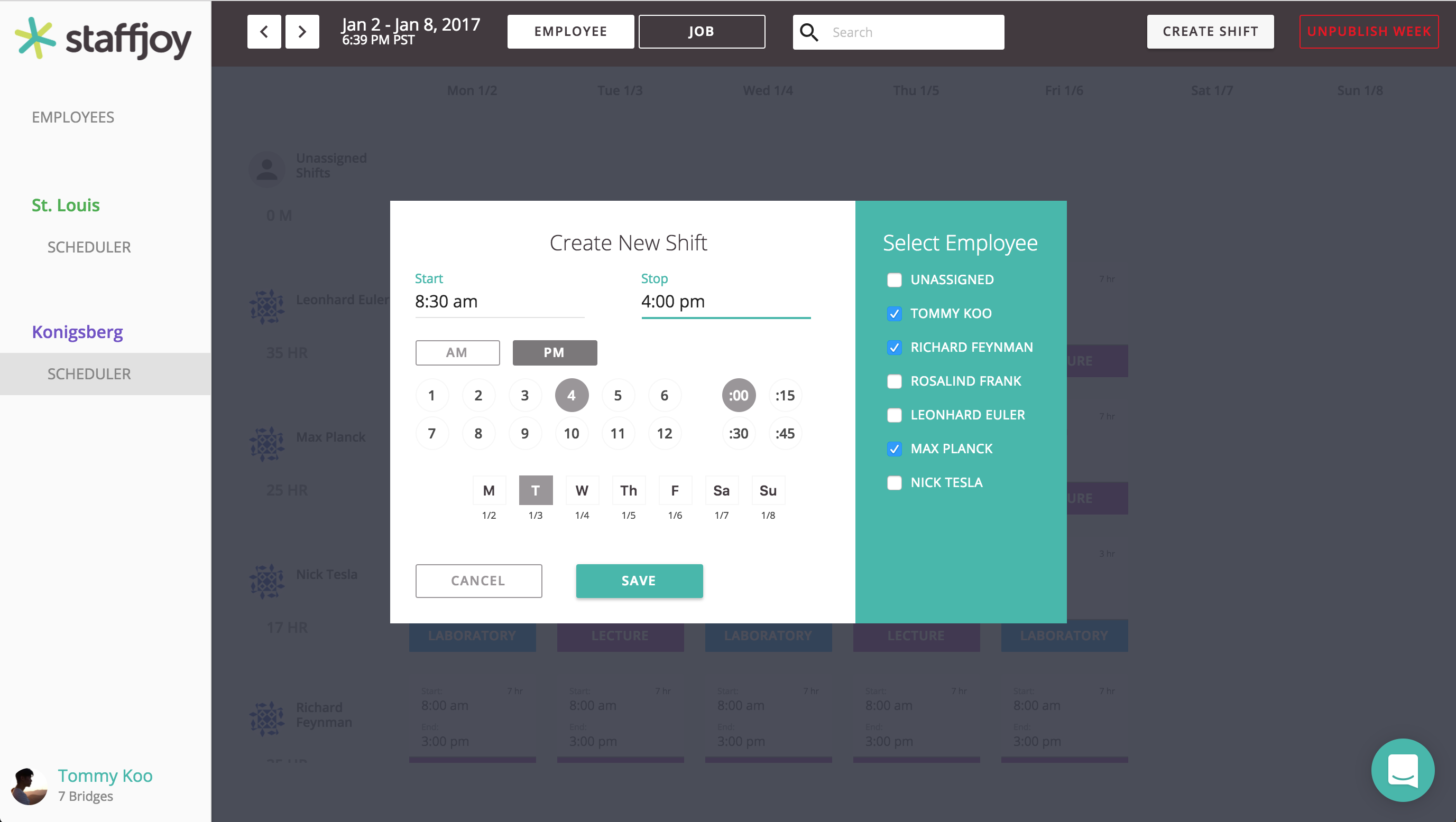 Staffjoy gallery image