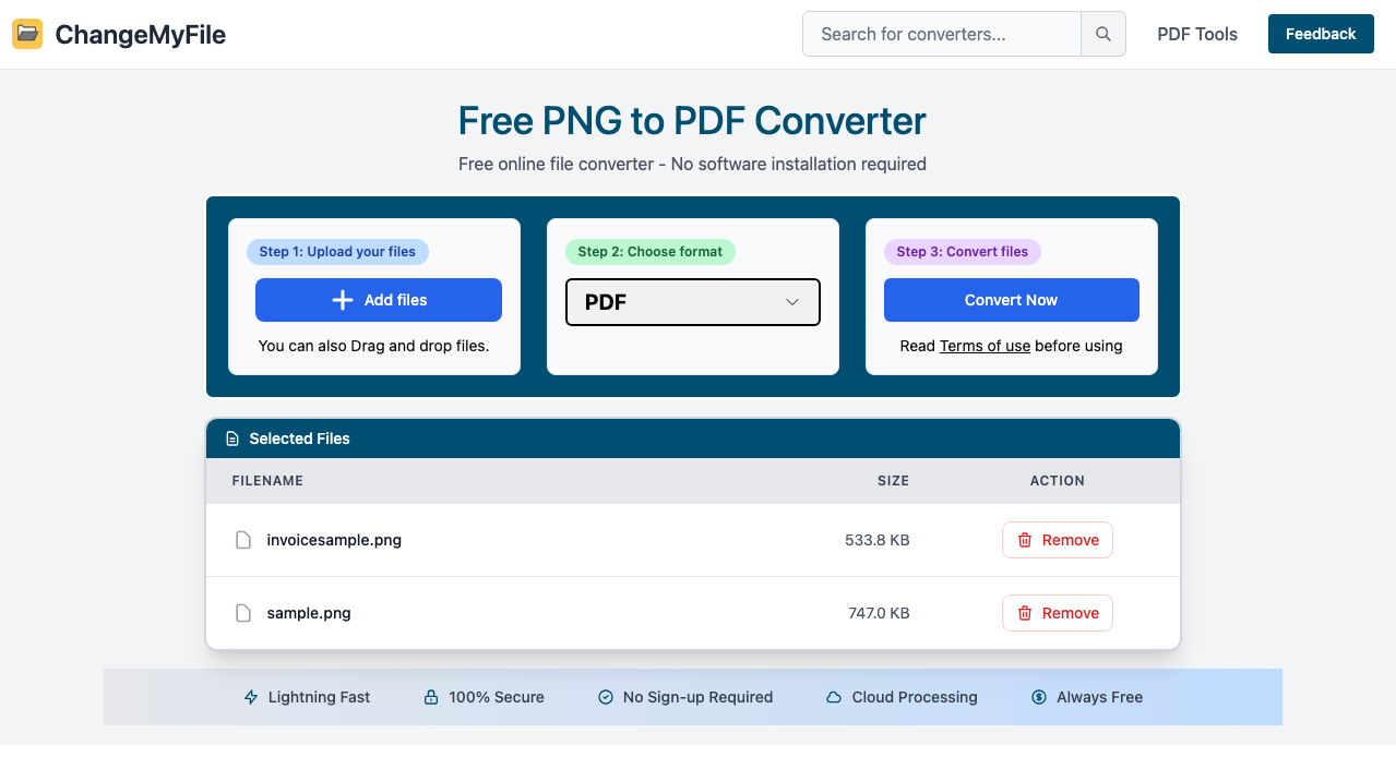 ChangeMyFile gallery image