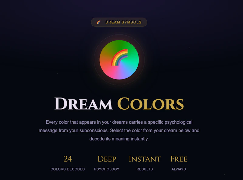 My Dream Meaning screenshot 1